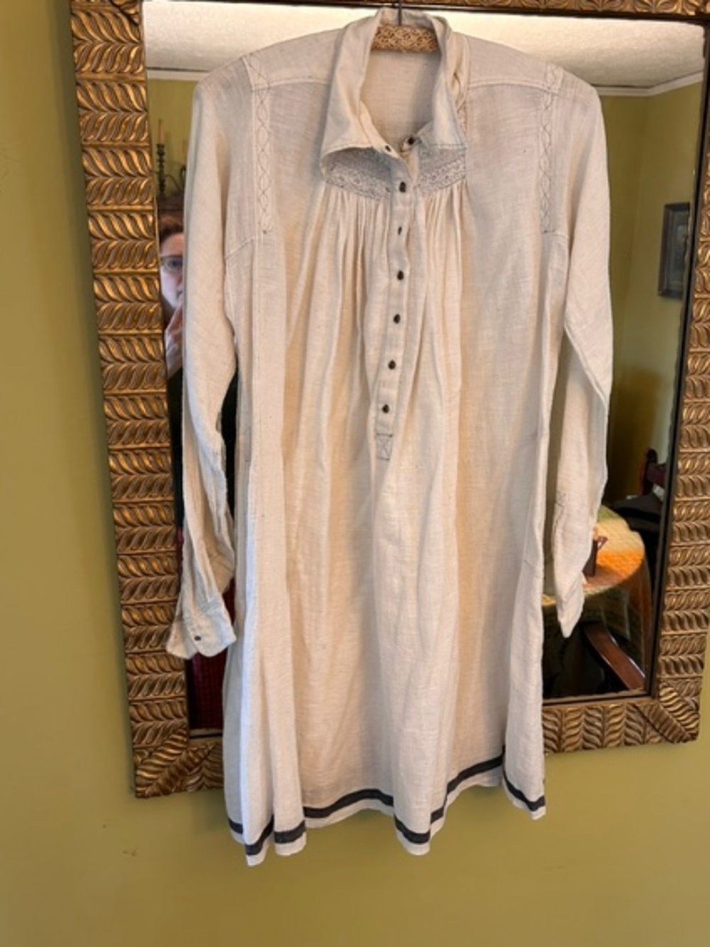 Injiri silk/cotton blouse - sz 38